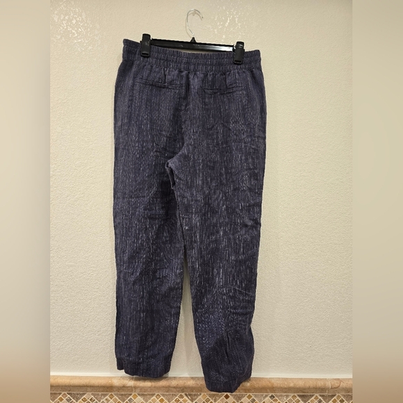 Athleta Retreat Linen Ankle Pant Size M in Raining Violet - Picture 4 of 6